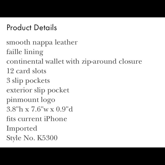 Kate spade - NWT - I love NY wallet - I heart NY - zipper, black leather - Picture 3 of 6